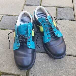 FootJoy Golf Shoes Size 7.5 Ladies Leather Golf Shoes with Cleats